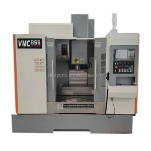 small and medium machining center china VMC855 VMC850 Vertical CNC milling machine for graphite high speed machining center cost