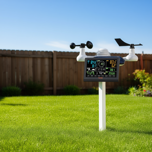 Estación Meteorológica Inalámbrica 7 en 1 Db Wholesale, Energía Solar, Pantalla Grande a Color, Sistema de Monitoreo Interior y Exterior - Product Image 2