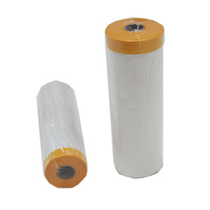 Pellicola Protettiva in HDPE Pre-Adesivizzata di Alta Qualità con Nastro Adesivo Premium per Verniciatura Automobilistica - Product Image 2