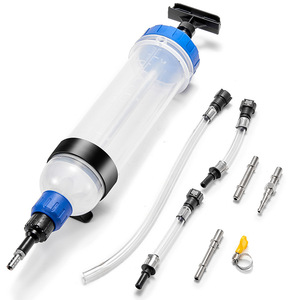 Herramienta XCTOOL para cambio de aceite con jeringa de 500 ml, bomba de succión e inyección de doble propósito para aceite de motor, líquido de frenos y reparación automotriz. - Product Image 1