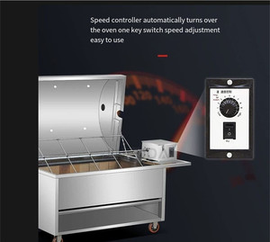 Macchina per BBQ Roast Beef/Bbq maiale agnello pesce girarrosto di pollo/griglia rotante fornello da Barbecue a carbone - Product Image 3