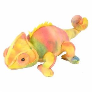 Simulation <span class=keywords><strong>caméléon</strong></span> vert peluche peluche animal jouets en peluche pour enfants cadeau de noël - Product Image 4