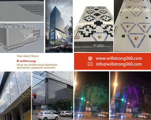 แผงคอมโพสิตอลูมิเนียมอัลลอยด์ทนไฟป้องกันไฟฟ้าสถิตย์บริการติดตั้งแนวทางสำหรับแผนโครงการดีไซน์ทันสมัย - Product Image 5