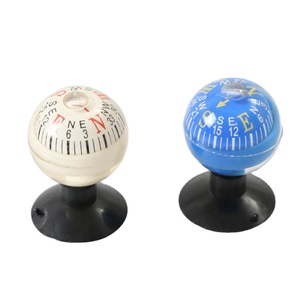 Mini boussole à ventouse, boussole à bille en plastique écologique de 28 mm pour voiture - Product Image 2
