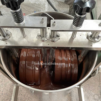 Broyeur de chocolat 25L 60L Beurre de cacao Broyeur de chocolat pour raffineur de pierre Broyeur Melanger Machine Abordable