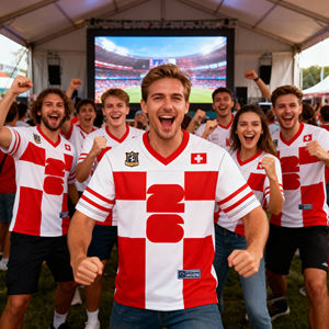 Camiseta Personalizada de la Selección Nacional de Fútbol Americano, Souvenir de la Copa Mundial 2026, Versión para Fanáticos - Product Image 1