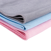 Chiffonnette en microfibre de haute qualité, unie, anti-rayures, pour verre mat, vente en gros sur mesure