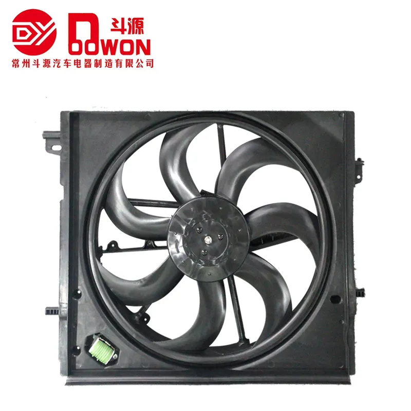 Fabricant de pièces automobiles excellente qualité Oem 21481-DF30A ventilateur de refroidissement par air ventilateur de condenseur d'air pour Nissan Qashiqai 15-17