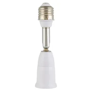 LED Glühbirne Universal Converter Einstellbare E27 Sockel Adapter Lampen fassung