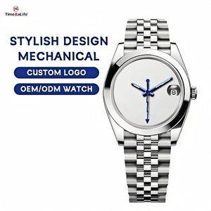 Custom <b>Watch</b> Factory 316L Stainless Steel Strapl Quartz <b>Watch</b> <b>Men</b> and Women High Quality 36MM Round Minimalist Quartz <b>Watches</b> - Product Image 3