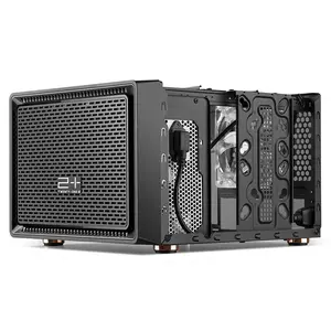 Golden Field N1 21 PC Case Gaming Computer Case EATX / ATX / MATX / ITX Mid Tower Case Tempered Glass Openable Side Panel