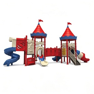 Tobogán de Plástico Rotomoldeado para Zonas de Juegos en Hoteles y Resorts, Resistente a los Rayos UV, con Certificación CE - Product Image 5