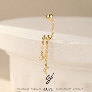 Carline donna 925 in argento Sterling orecchini con nappine pendenti ciondolo luna fiore cuore nappa <span class=keywords><strong>gioielli</strong></span> zircone Design alla moda - Product Image 6