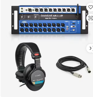 Authentique, original, nouveau, Soundcraft Ui24R, console de mixage numérique 24 canaux, enregistreur USB multipistes, garantie de 5 ans