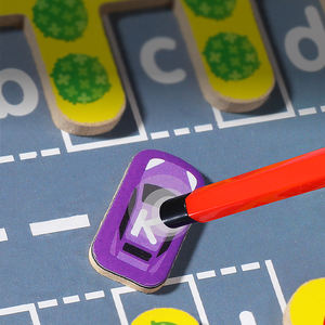 2至4岁儿童木制迷宫棋盘游戏-带停车场设计的教育玩具开发儿童智力 - Product Image 5