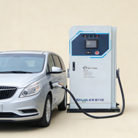 Nouvelle station de charge EVSE haute puissance SHUOLEX à double port 120 kW 160 kW Chargeur rapide CCS Type 2 Norme GBT