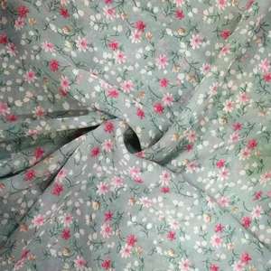 Venta al por mayor crepe Blusa de gasa de tela de vestido de gasa de tela - Product Image 4