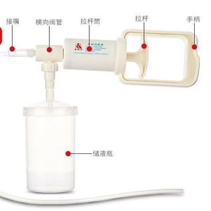 Dispositif d'aspiration manuel, usage domestique Beijing Jinxinxing, tube d'aspiration manuel à embout conique pour personnes âgées, réadaptation et - Product Image 2