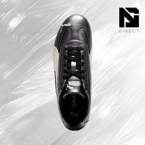 Puma Wmns Speedcat 'Metallic Pack - Black White' Zapatillas deportivas para mujer Speedcat con cordones, punta redonda, tacón plano y transpirables - Product Image 3