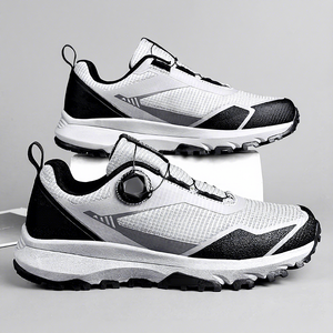 DFS0528 Chaussures de sport de haute qualité, baskets en gros, chaussures de sport grises, kaki, noires, antidérapantes - Product Image 2