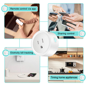 BSD01 <span class=keywords><strong>Smart</strong></span> Home Sockets US Plug <span class=keywords><strong>Wifi</strong></span> <span class=keywords><strong>Ewelink</strong></span> con monitor de energía Diseño abatible Conveniente para uso doméstico - Product Image 4