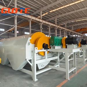 Separador Magnético de Tambor de Imán Permanente, Maquinaria de Procesamiento en Húmedo para Pretratamiento de Arena de Cuarzo, Máquina de Captación de Hierro - Product Image 2