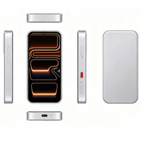 Teléfono Inteligente Android Sin Cámara, 4G LTE, Android 15, MTK Octa Core, 4GB RAM, 64GB ROM, Teléfono Seguro para la Privacidad