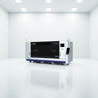 Machine de découpe laser CNC à fibre automatique à refroidissement par eau 3015 3000W/6000W pour tôles, acier et aluminium