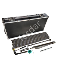 Kit d'échantillonnage de sol (tarière manuelle pour tourbe) avec garantie d'un an pour la collecte de sols en terrain