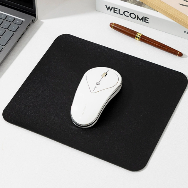 Durable Pu Leather Desk Mat Solid Computer Table Keyboard Mouse Pad Waterproof Table Mat Accessory for Office School