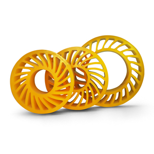 Rueda de Poliuretano Resistente al Calor y Sin Marcas para Máquina Corrugadora - Product Image 2