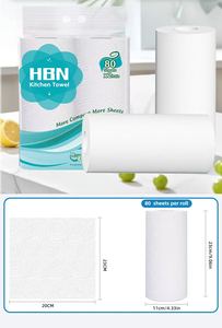 Vente flash Serviettes de cuisine matelassées gaufrées 2 plis 100% pâte de bois vierge jetables absorbantes pour le nettoyage de l'huile pour un usage domestique - Product Image 6