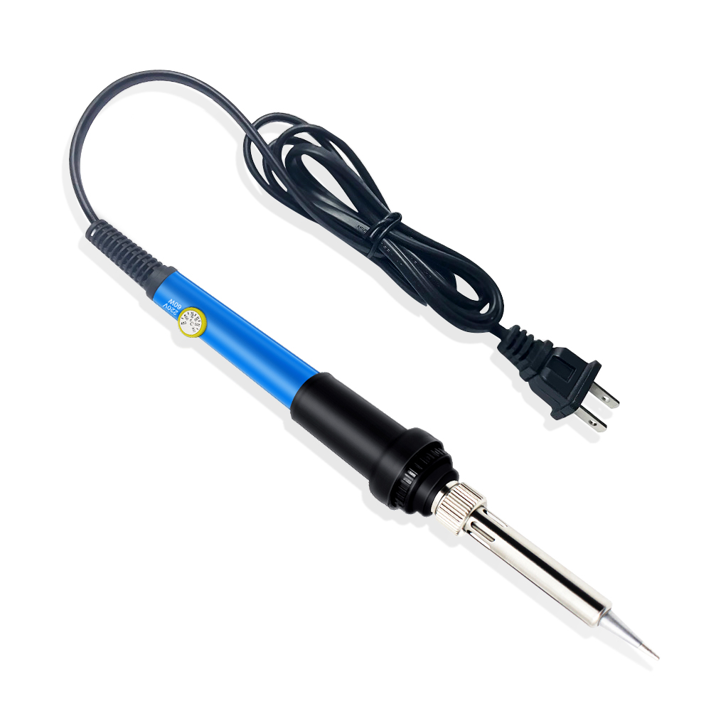 Mini Soldering Iron Adjustable Temperature Electric Solder Iron Rework Station Mini Handle Heat Pencil Welding Repair Tools 60W