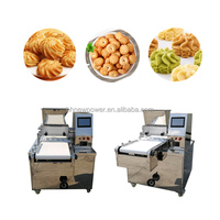 Ligne de production de machines à biscuits entièrement automatiques de haute qualité, machine extrudeuse de biscuits, deux couleurs