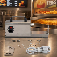 Machine à pommes de terre torsadées, coupe-pommes de terre Tornado extensible, 3 lames pour frites torsadées fraîches, chips de pommes de terre, haute performance automatique