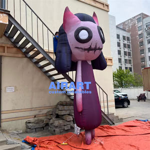 Horrible FESTIVAL DE Halloween <span class=keywords><strong>monstruo</strong></span> de <span class=keywords><strong>Lago</strong></span> inflable, adornos de globo de fantasma negro inflable - Product Image 5