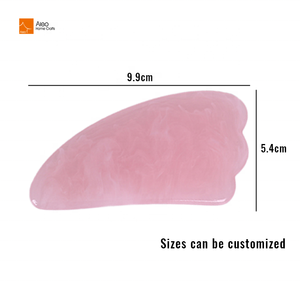OEM colorido anticelulitis resina cuerpo Gua Sha herramienta de masaje espalda cuello cara pierna Guasha raspado herramienta de terapia para el Día de San Valentín - Product Image 3
