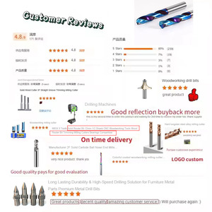 Fraise conique à double denture en carbure super dur de 10 mm, à bout sphérique, avec revêtement CR, OEM ODM, pour fraisage en montée, Yueyi - Product Image 4