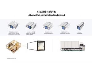 Casa Container Prefabbricata Espandibile di Alta Qualità con Doppia Ala Pieghevole 40FT 20FT Moderna e Mobile con 3 Camere da Letto - Product Image 2