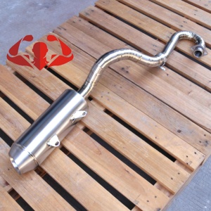 Tuyau d'échappement complet en titane pour <span class=keywords><strong>Yamaha</strong></span> YFz 450R/450x 2009-2025 - Product Image 2