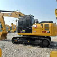 Vente en gros usine Nouveau modèle Excavatrice d'occasion 20 tonnes CAT 320GX, pelle sur chenilles d'occasion pour travaux en carrière, en bon état de marche