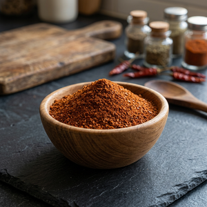 Poudre d'assaisonnement naturelle Peri Peri Indian Twist tendance avec piment séché et mélange d'épices pour des collations savoureuses et saines - Product Image 1