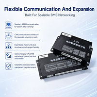Batterie externe haute tension avec protection BMS PCB 112S EC-HV-MC1+EC-HV-SC6 + écran LCD 4,3 pouces avec surveillance CAN RS485