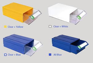 <span class=keywords><strong>Caja</strong></span> <span class=keywords><strong>de</strong></span> Almacenamiento Modular <span class=keywords><strong>de</strong></span> Plástico Transparente <span class=keywords><strong>para</strong></span> Ladrillos, Tornillos y Piezas Pequeñas - Organización del Hogar Ecológica - Product Image 3