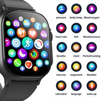 Montre connectée carrée en cuir 2025 avec carte SIM, chargement magnétique, appels 4G indépendants, surveillance de la santé ECG, GPS, réveil, OEM/ODM