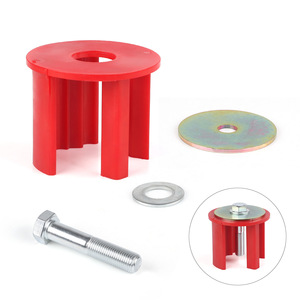 Support moteur Audi YC102779 RD en caoutchouc polyuréthane rouge avec accessoires pour modèles A3 à partir du 08.5 - Product Image 1