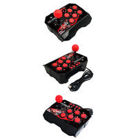 Mando Arcade con Cable 4 en 1 para Switch, PS3, PC, Android TV con Botones de Función Completa, Controlador de Juegos USB