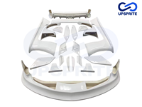 Kit de Conversión de Carrocería Modificada Estilo LB, Kit de Carrocería Ancha para Toyota GR Supra A90, Alerón Delantero, Faldones Laterales, Difusor Trasero, Kit de Carrocería JDM