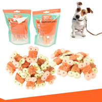 Haute qualité chat chien nourriture humide poulet enveloppé chien Biscuit friandises avec Biscuit