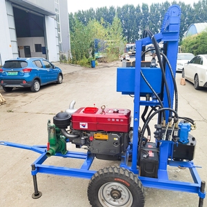Machine de <span class=keywords><strong>forage</strong></span> de puits à faible coût de 120 m, équipement de <span class=keywords><strong>forage</strong></span> hydraulique pour mines, foreuse portable pour puits <span class=keywords><strong>d</strong></span>'eau - Product Image 2